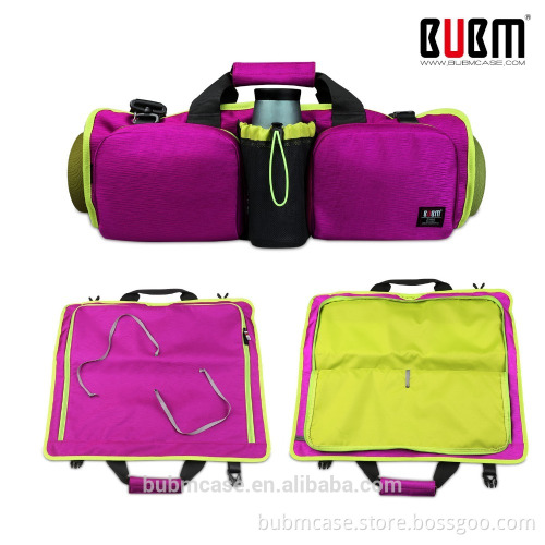 BUBM new product 2016 sport yoga tote duffle bag, fashion yoga mat bags wholesale gym bag